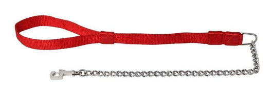 Kennel Premium Nylon Chain Leash No.1 (4mm, 20") – Heavy-Duty Dog Leash (1 1/4")