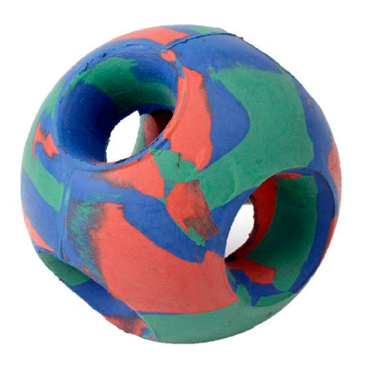 Kennel Rubber Disco Ball | Durable Interactive Chew Toy for Dogs