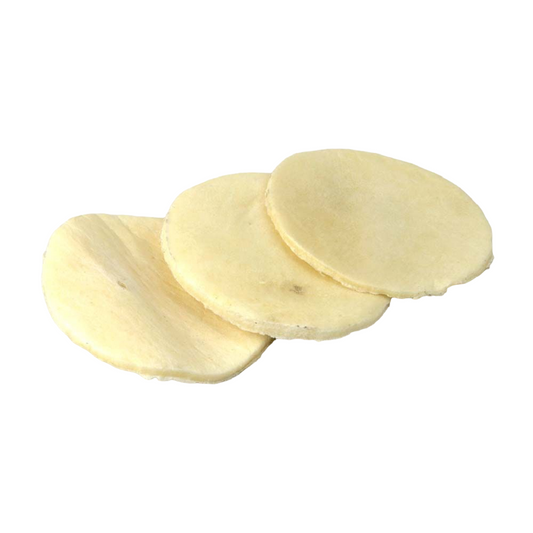 Kennel Round Chips (100 gms) – Natural Rawhide Dog Chew Treats