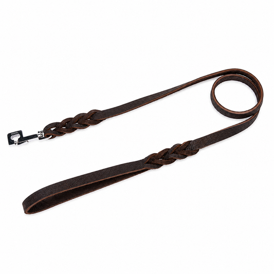 Kennel Leather Leash for Dogs – Training Lead