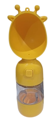 Kennel Deer Style 2-in-1 Travel Water Bottle & Food Container for Dogs and Cats