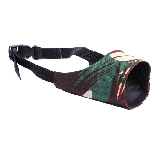 Kennel Army Muzzle for Dogs – Large Size Adjustable & Comfortable Control Muzzle