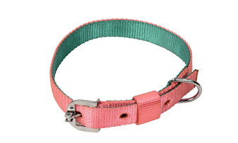 Kennel Soft Two-Color Nylon Dog Collar – Durable & Comfortable 1" Pet Collar
