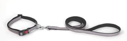 Kennel Reflective Collar & Leash Set – Adjustable Reflective Nylon Collar and Leash for Small Dogs - Kennel 