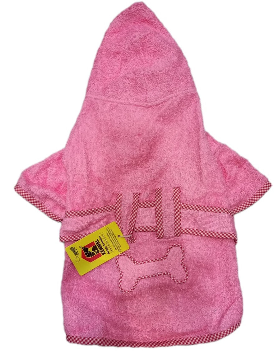 Kennel Water Absorbent Dog Bathrobe – Soft Microfiber Pet Towel Coat - Kennel 