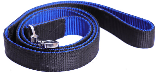 Kennel Soft Nylon Two Color Leash (1 1/4") | Strong, Comfortable & Stylish Dog Leash for Large Breeds