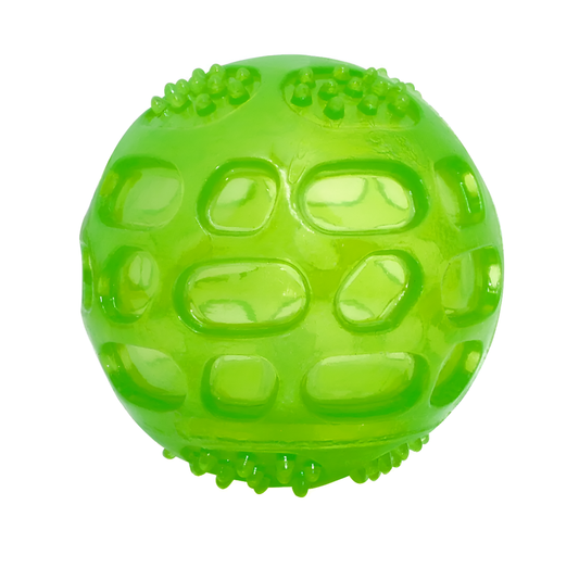 Kennel Super LED Ball Dog Toy – Flashing Light Rubber Ball for Active Dogs