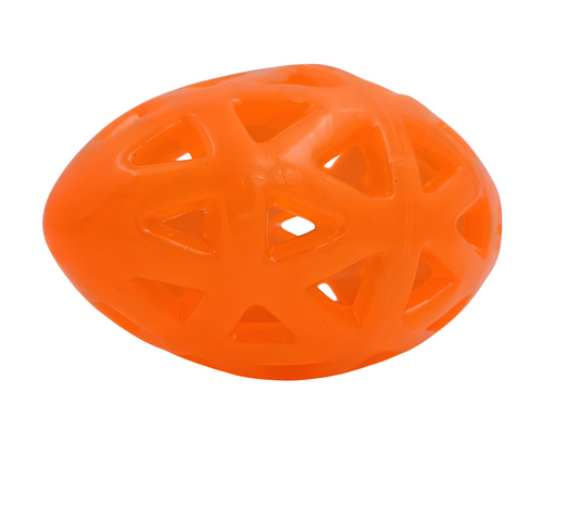 Kennel Rubber Rugby Ball Dog Toy – Large, Durable & Chew-Resistant