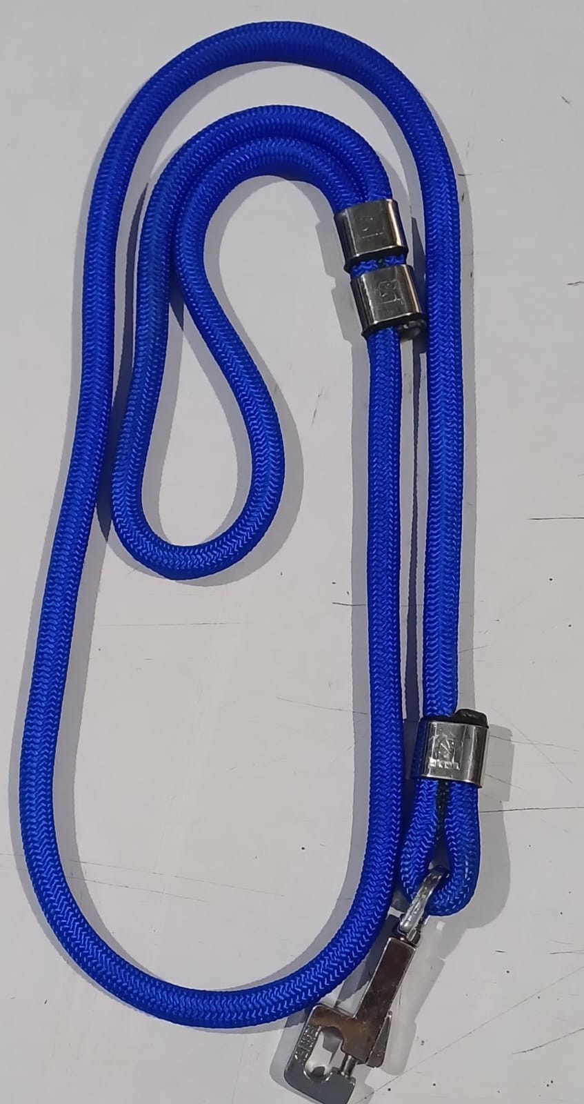 Kennel Rope Leash Single With Metal Clamps | Durable Nylon Rope Dog Leash - Kennel 