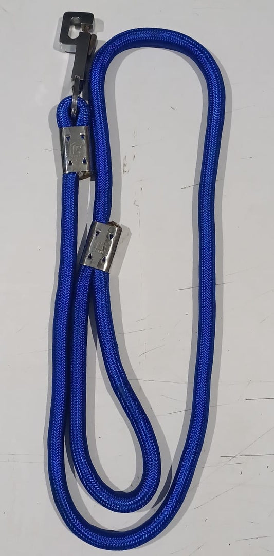 Kennel Heavy-Duty Rope Leash for Dogs – XX Thick with Metal Clamps (Single Lead)