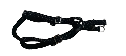 Kennel Premium Reflective Nylon Click Lock Adjustable Dog Harness (3/4 Inch)