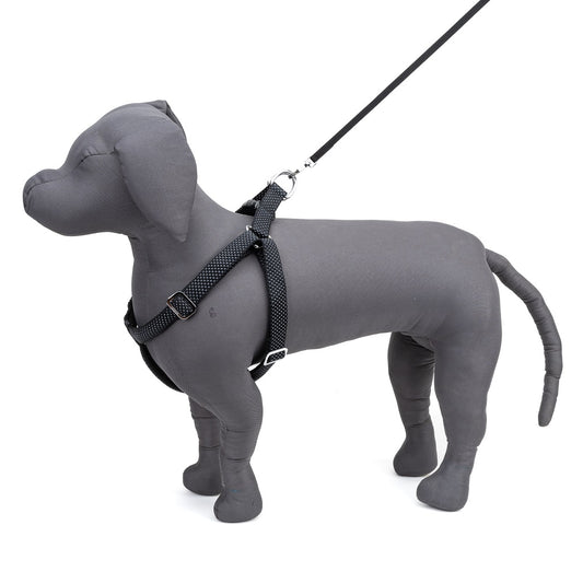 Kennel Reflective Padded Adjustable Nylon Dog Harness – Adjustable & Comfortable Safety Harness for Dogs