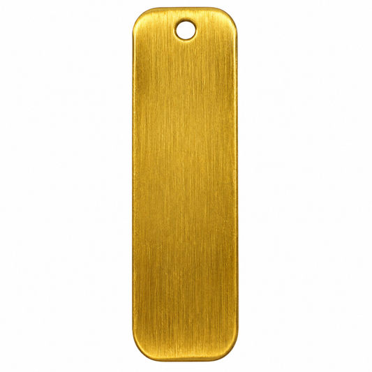 Brass Antique Pendant Shape Tag