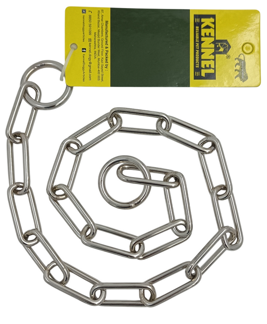 Kennel G.S.D.S.S. Stainless Steel Choke Chain Collar for Dogs – Size No.1