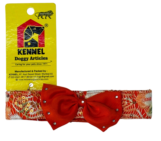 Kennel Designer Cat Collar – Stylish Bow Collar for Cats (Adjustable & Comfortable)