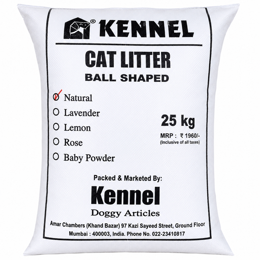 Kennel Ball-Shaped Clumping Cat Litter – 25 kg