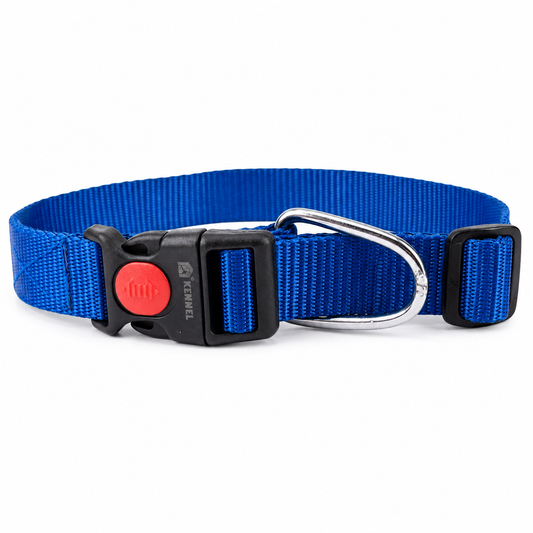 Soft Nylon Dog Collar with Click Lock Buckle | Kennel