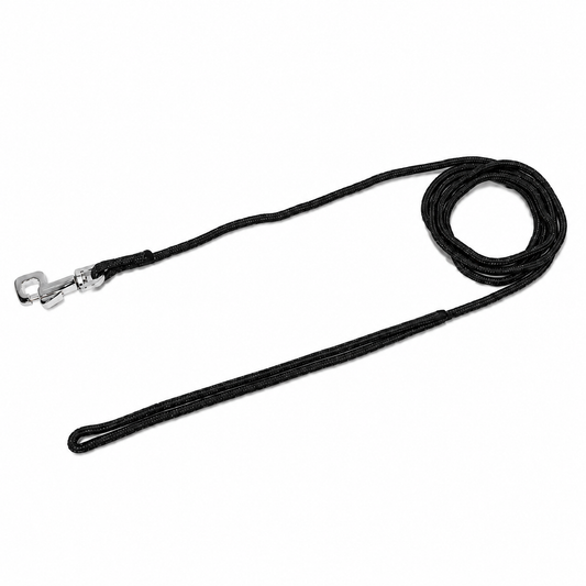 Nylon Cord Show Leash with Snap Hook for Dogs