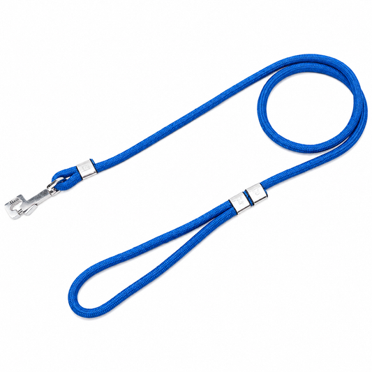 Rope Dog Leash with Metal Clamps | Thick Nylon | Kennel