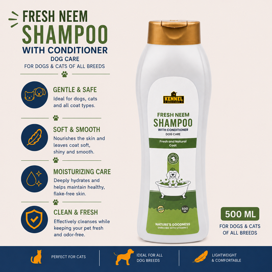 Neem Dog Shampoo with Conditioner — Anti-Tick & Anti-Flea