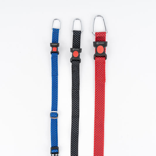 Kennel Premium Reflective Nylon Dog Collar – Adjustable Click Lock Collar