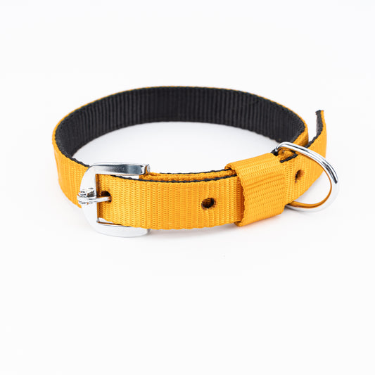 Kennel Soft Two-Color Nylon Dog Collar – Lightweight Adjustable Collar