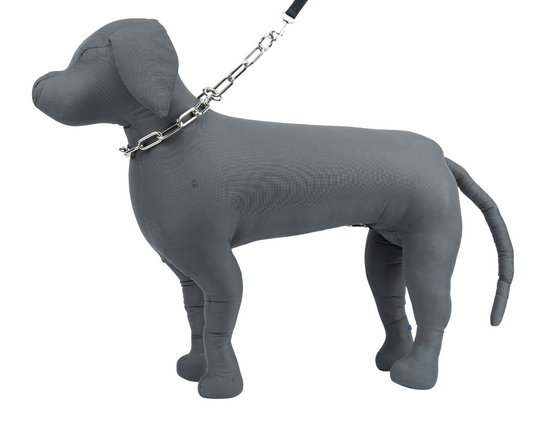 Kennel G.S.D. Stainless Steel Long-Link Chain Collar for Dogs
