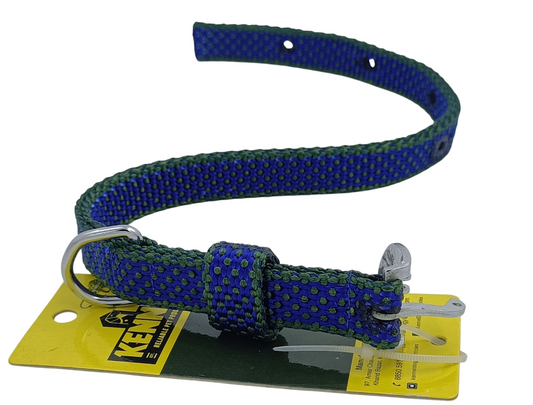 Kennel Nylon Dotzy Dog Collar 1/2 Inch – Lightweight Adjustable Nylon Collar (Assorted Colors)