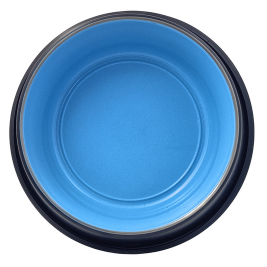 Kennel Anti-Skid Double Colour Stainless Steel Pet Feeding Bowl - Kennel 