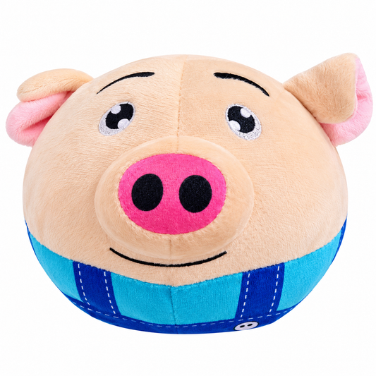 Talking & Bouncing Plush Active Pet Toy (Design May Vary)