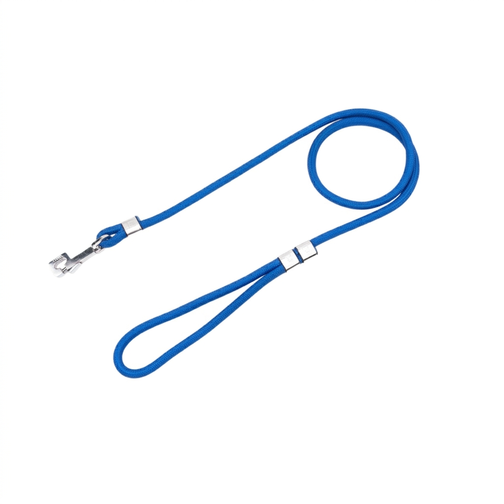 Kennel Rope Dog Long Leash 72 Inch Thick Nylon with Metal Clamps – Blue