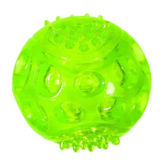 Kennel Super LED Ball Dog Toy – Flashing Light Rubber Ball for Active Dogs