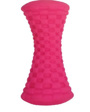 Kennel Dumbbell Dog Toy – Pink | Durable Rubber Chew & Fetch Toy for Dogs
