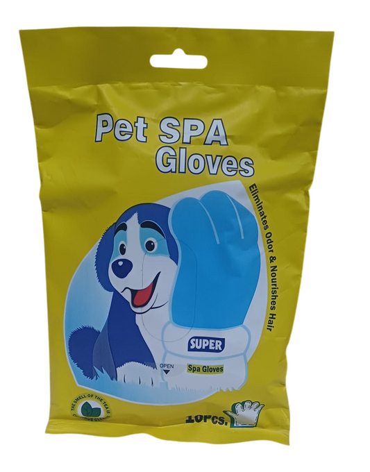 Kennel Super Pet Spa Glove – Grooming and Cleaning Gloves for Dogs and Cats