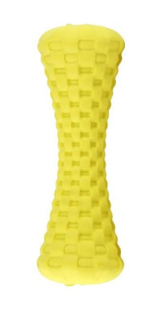 Kennel Dumbbell Treat Dispensing Dog Toy – Yellow