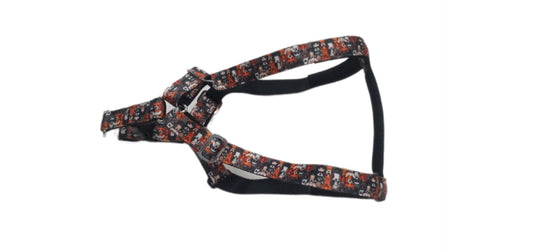 Kennel Dogs Printed Padded Nylon Adjustable Dog Harness (1")