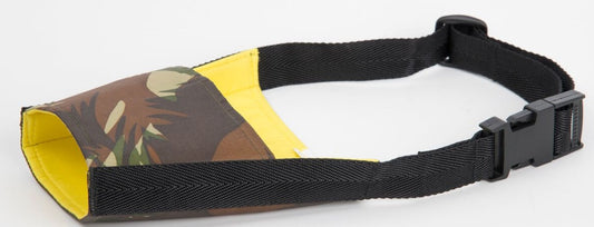 Kennel Army Muzzle for Dogs – Small Size Adjustable & Comfortable Training Muzzle