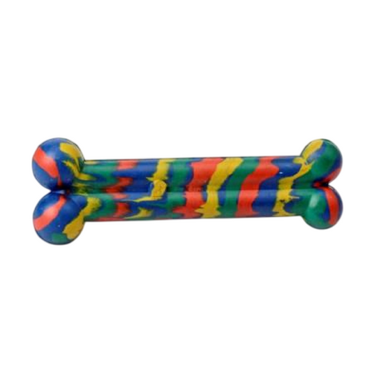 Kennel Rubber Play Bone Shaped Toy | Durable, Colorful Chew Toy for Dogs