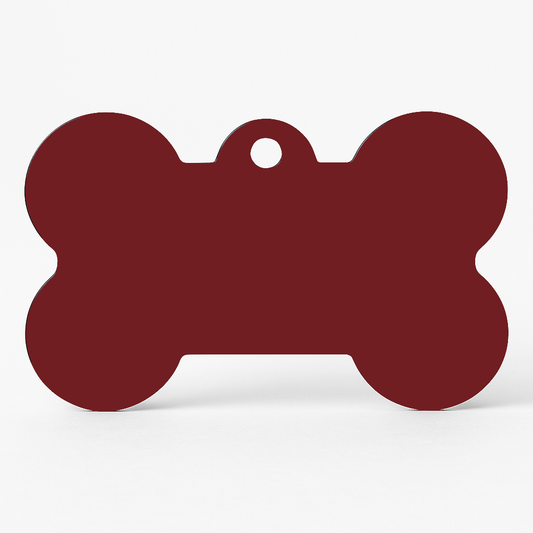 Kennel QR Code Smart Pet ID Tag – Bone-Shaped Aluminium Tag with Custom Engraved Name & Contact Info