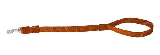 Kennel Premium Nylon Short Leash (1 1/4") (21") | Heavy-Duty Control Leash for Training & Walking