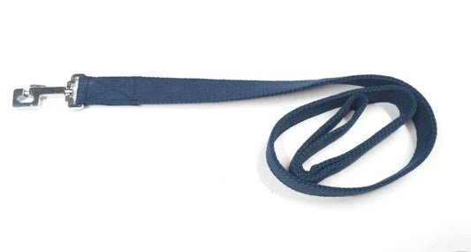 Kennel Cotton Double Leash (1½") | Strong, Durable & Comfortable Dog Leash for Daily Walks | Soft Cotton Lead with Metal Clip