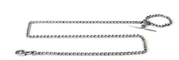 Kennel M.S. Tie Chain No.3 (2.5 mm) | Heavy-Duty Mild Steel Tie-Out Chain for Dogs