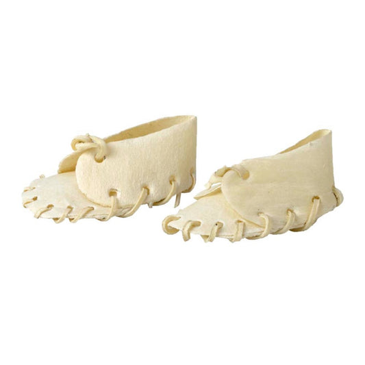 Kennel Chewing Shoes | Rawhide Dog Chew Treat for Healthy Teeth & Gums (Chewing Shoes (Small) (2 Pcs))