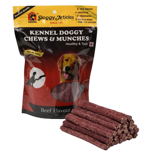 Kennel Premium Doggy Munches Buf Flavor – Healthy Chew Sticks for All Breeds