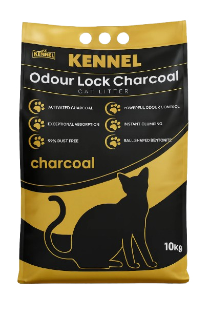 Kennel Odour Lock Charcoal Cat Litter 10kg – Activated Charcoal Clumping Litter