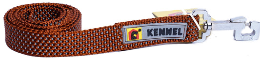 Kennel Premium Reflective Nylon Dog Leash (1/2 Inch x 48 Inch) – Lightweight & Durable Leash for Small Dogs