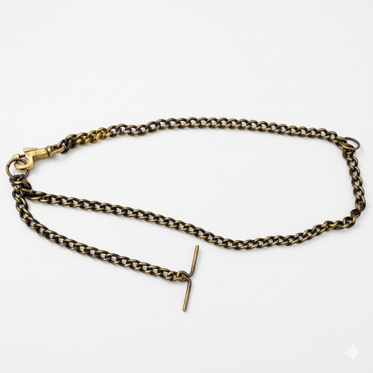 Kennel Brass Tie Chain | Strong & Durable Metal Tie-Out Chain for Dogs