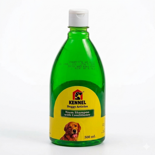Kennel Dog Care Neem Shampoo for Dogs – Anti-Tick, Anti-Flea & Coat Conditioning Formula