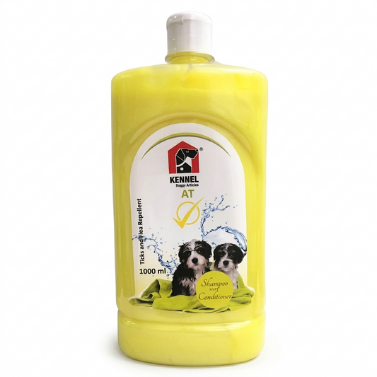 Kennel Dog Care Tick Shampoo with Conditioner – Anti-Tick & Flea Pet Shampoo for Dogs